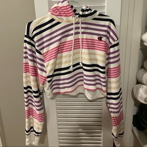 Cropped Champion hoodie